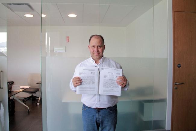 Presentan exhorto por Peña Colorada