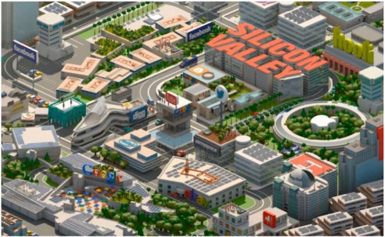 En Silicon Valley un sueldo de 20 mdd es de "clase media"