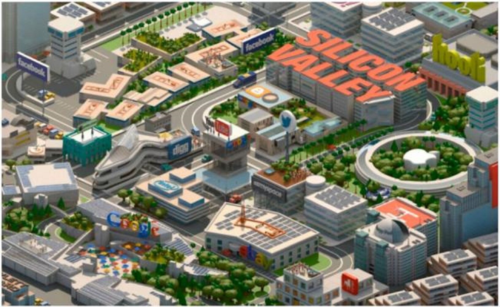 En Silicon Valley un sueldo de 20 mdd es de "clase media"