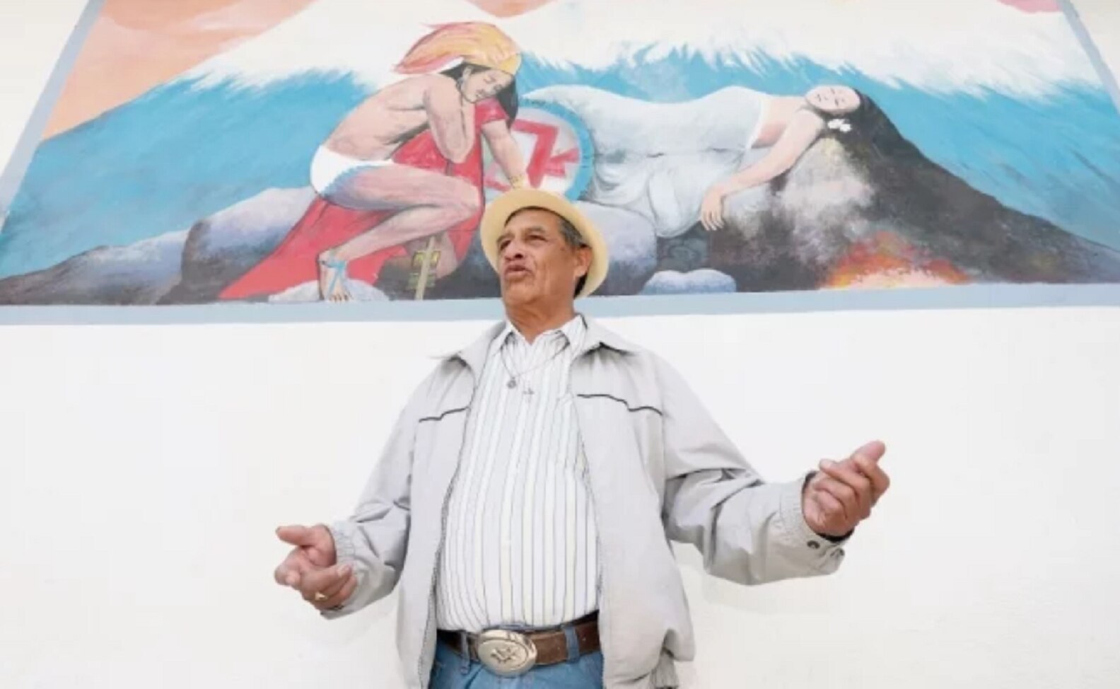 El Popo está enojado, dice hombre que “habla” con el volcán