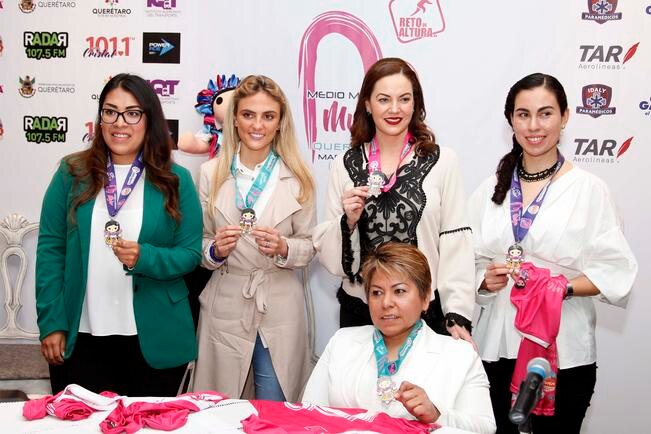 DIF organiza el primer medio maratón femenil