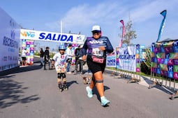 Marquesinos se dan cita en la Vía Recreativa