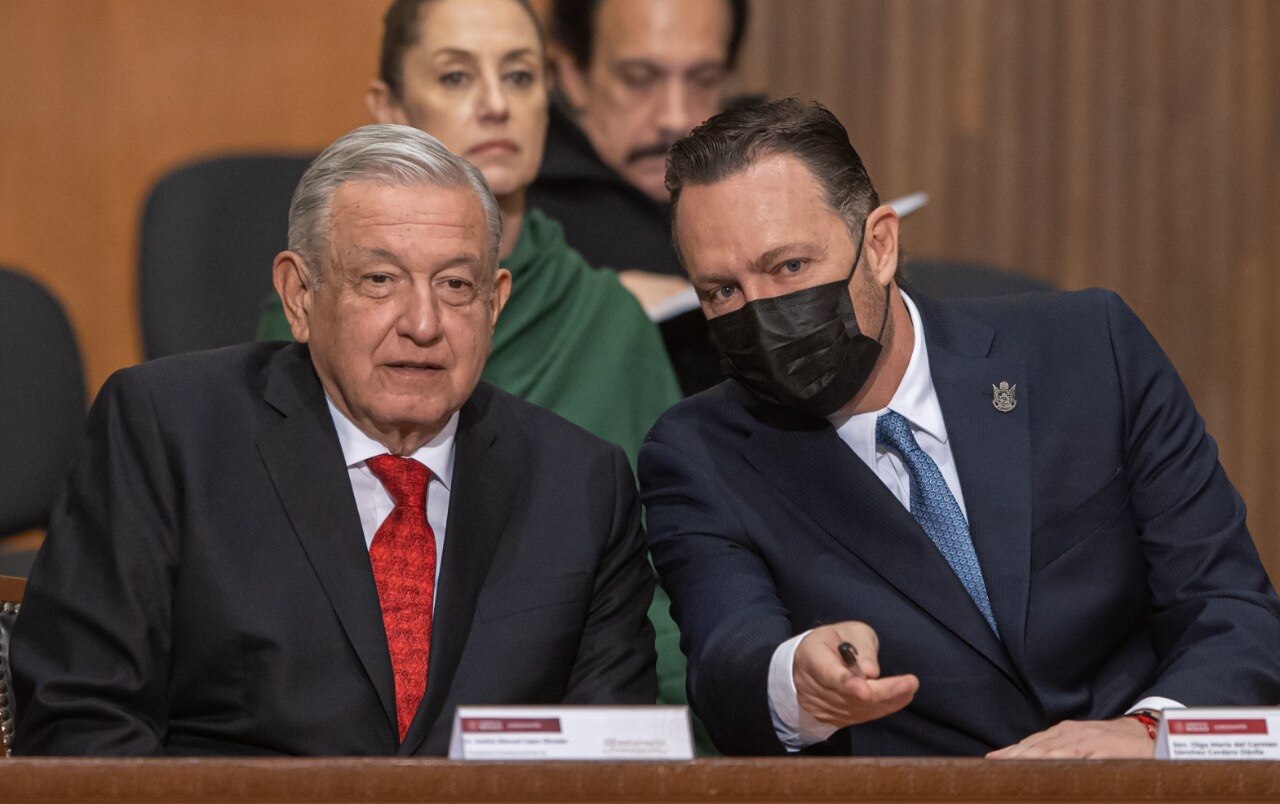 Ante el presidente López Obrador, gobernador de Querétaro llama a la reconciliación nacional