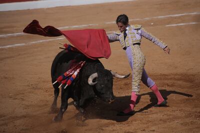 Fiesta taurina en la feria