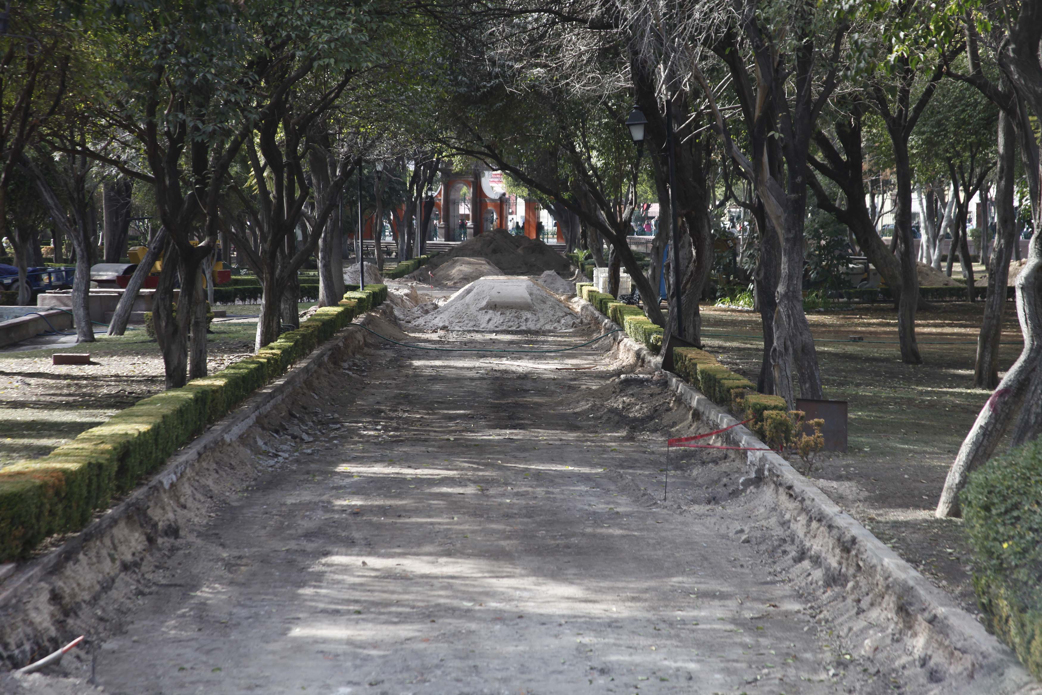 El 27 de marzo entregarán la  nueva Alameda Hidalgo