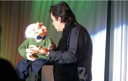 Los muñecos del ventrílocuo Miller