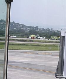 Cierran pista del Aeropuerto de Querétaro tras incidente con aeronave