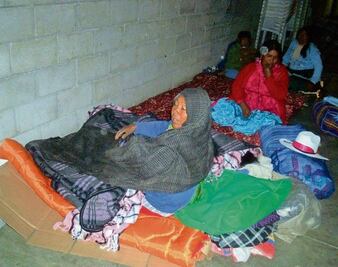 Aumenta demanda  de refugio  por frío