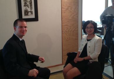 Querétaro llama la atención de TV China 