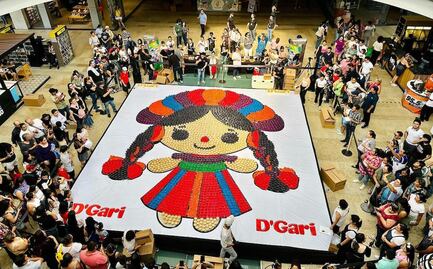 Elaboran la muñeca Lele de gelatina más grande del mundo