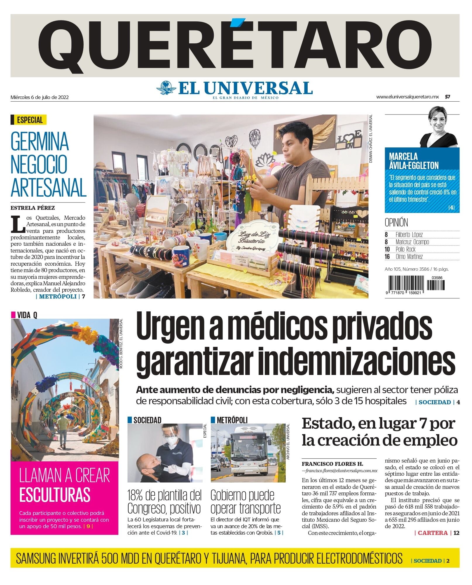 Portada 06 de julio de 2022