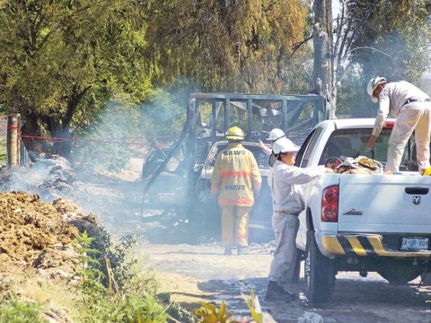 Toma ilegal de gasolina provoca incendio