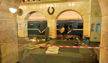 Encuentran artefacto sin detonar en metro de San Petersburgo