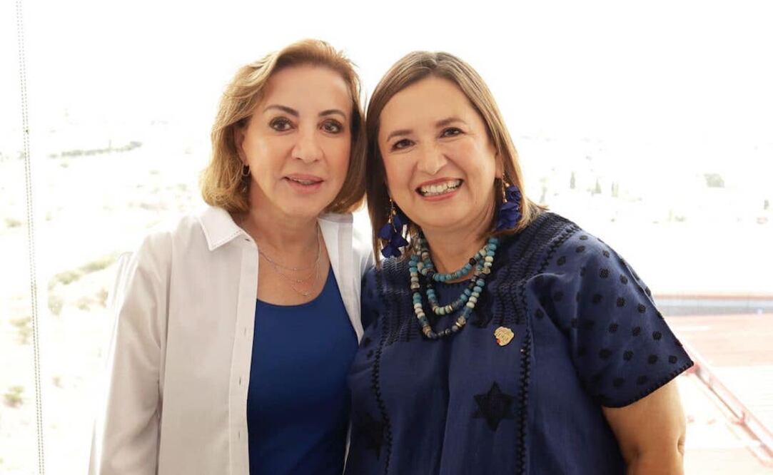 Lupita Murguía y Xóchitl Galvez