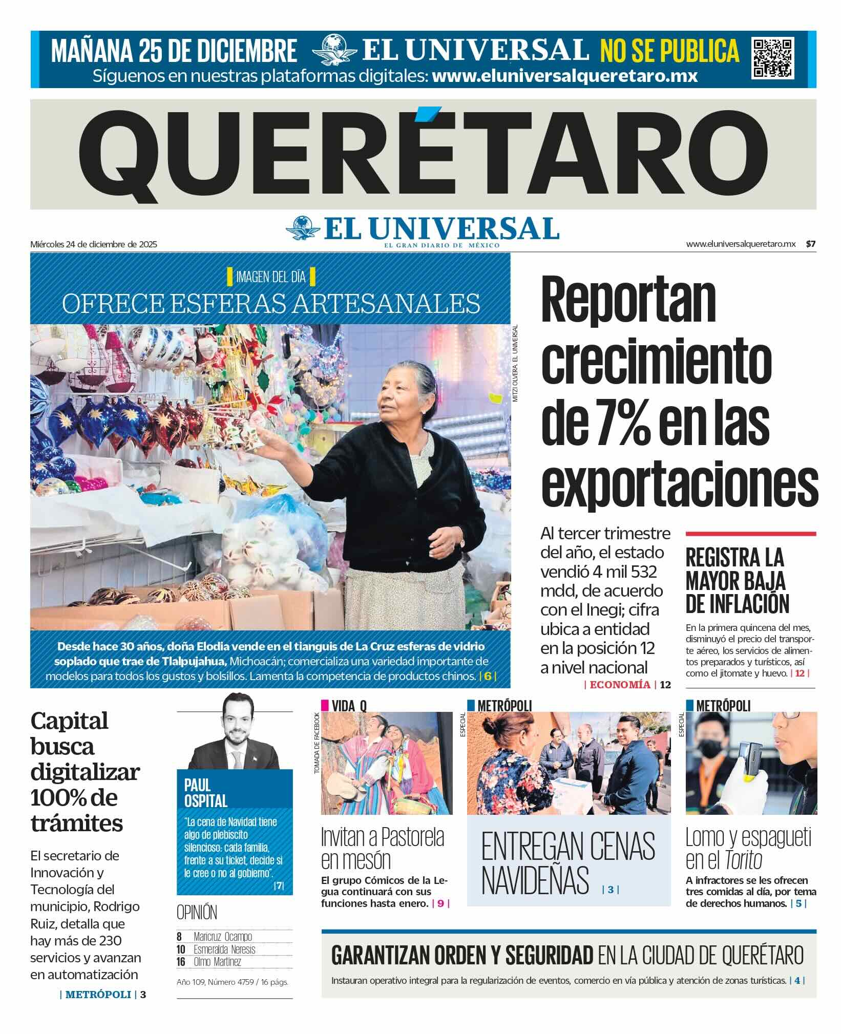 Portada 24 de diciembre de 2025