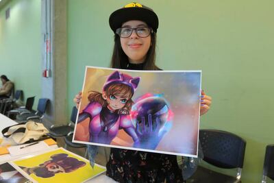 #NuestrasHistorias. "Me inspiro en personajes cercanos para crear cómics": Sofía