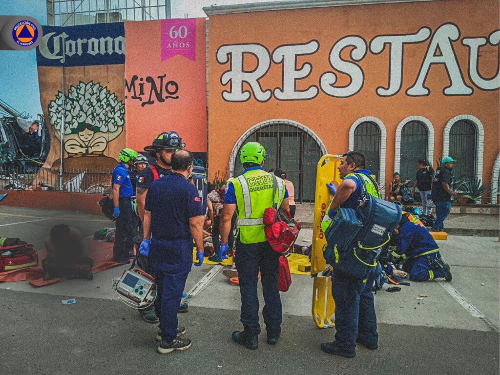 Suman tres personas fallecidas, tras accidente en la autopista México-Querétaro