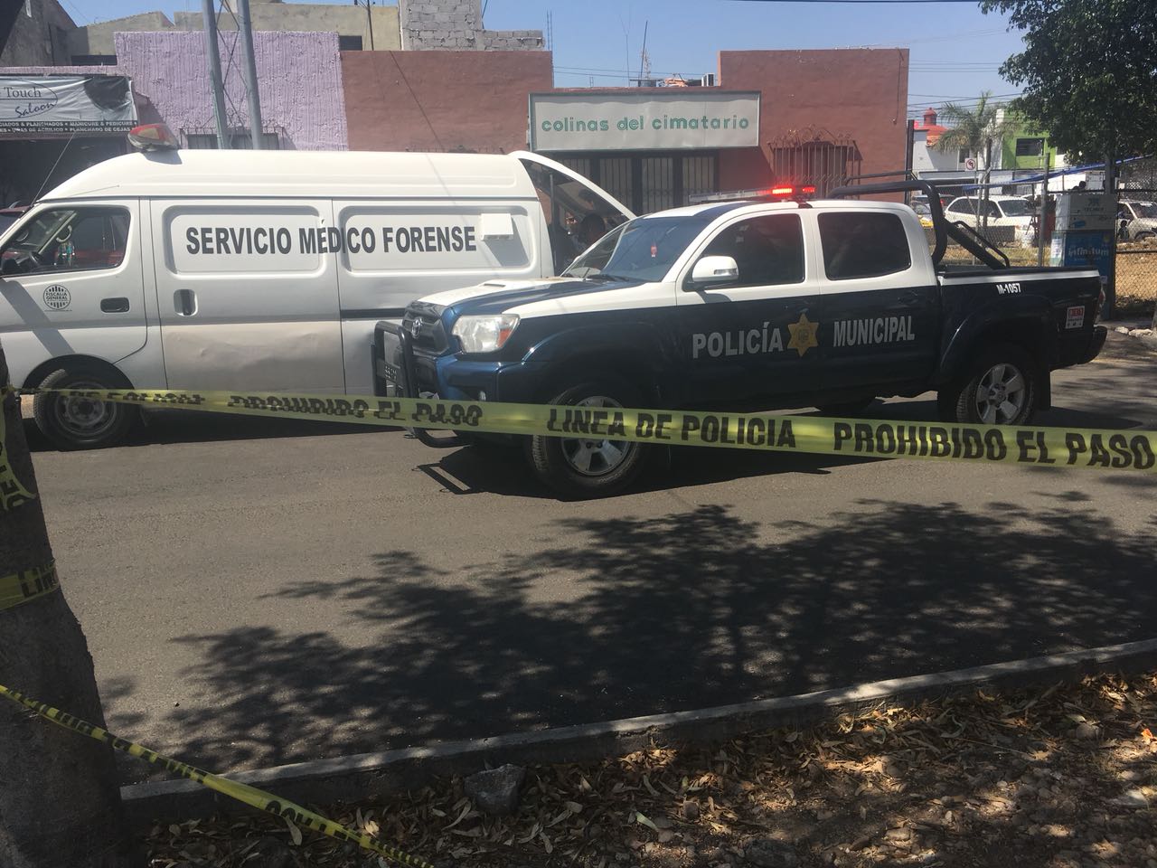 Muere hombre por infarto en avenida Cimatario