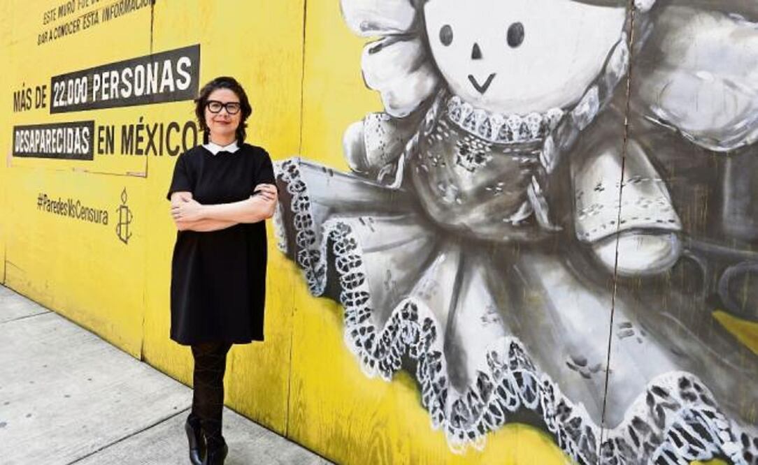 Tania Reneaum Panszi Directora ejecutiva de Amnistía Internacional México (ARIEL OJEDA. EL UNIVERSAL)