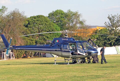 Destacan beneficios de helicóptero ambulancia