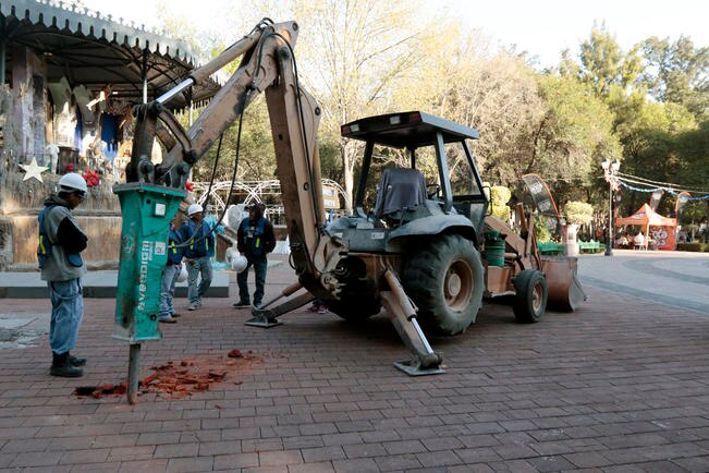 Inicia remodelación interna de la alameda