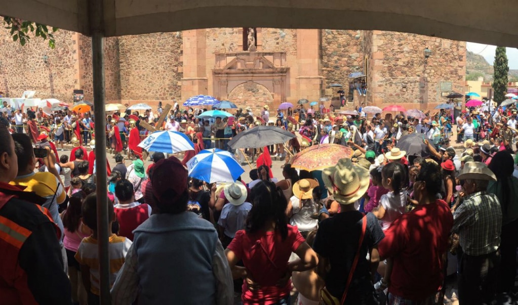 Se reporta saldo blanco en representaciones del Viacrucis en El Marqués