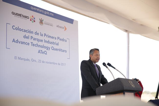 La primera piedra del proyecto ATeq se colocó el 22 de noviembre y se constituyó como la opción de inversión industrial ante la saturación del Parque Aeronáutico. ARCHIVO. EL UNIVERSAL