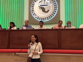 Elsa Méndez se reunió con el sector obrero