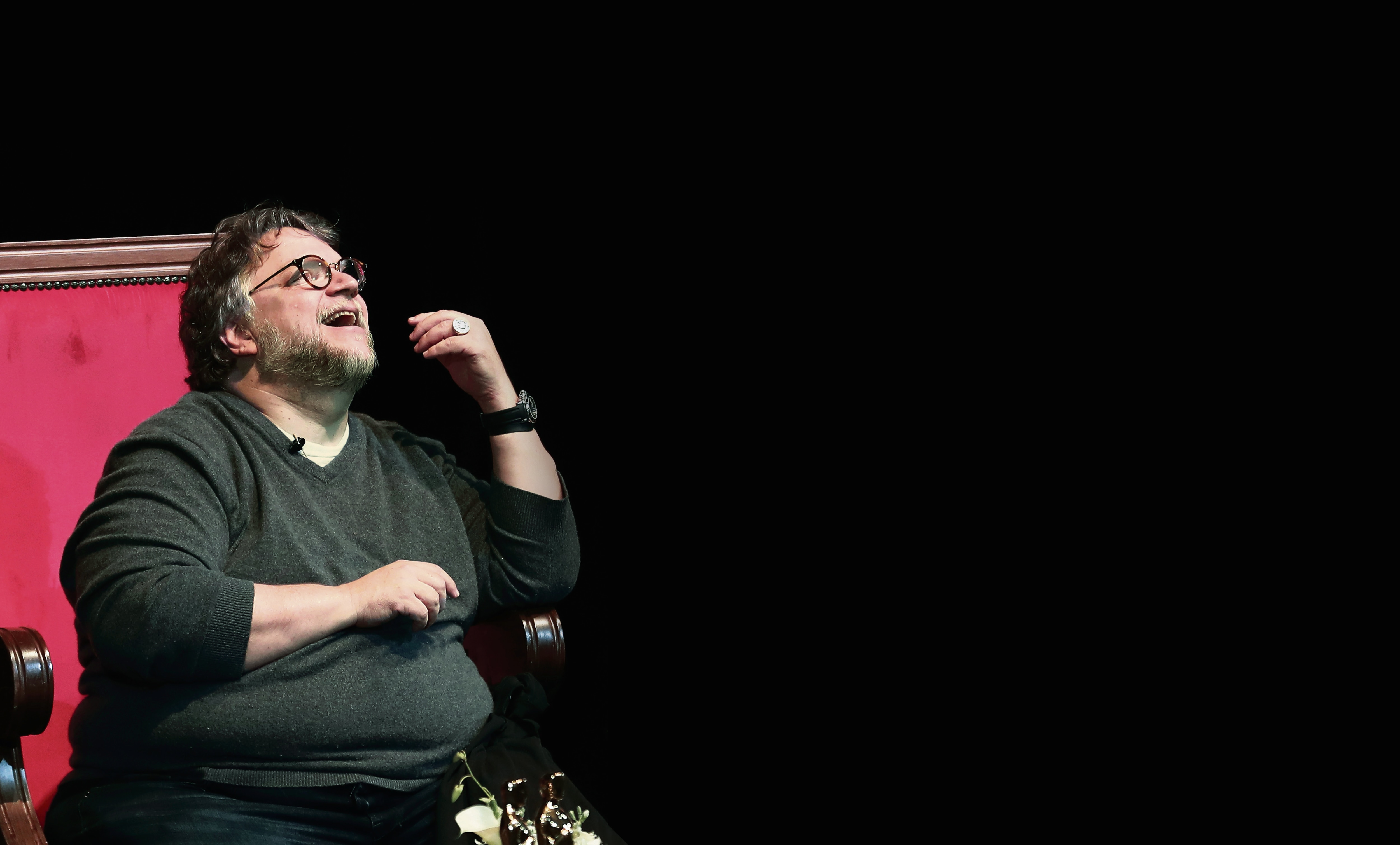 “El cine se hace con fe,  y ovarios”: Del Toro