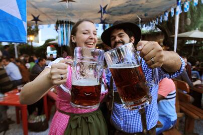 A celebrar el Oktoberfest 