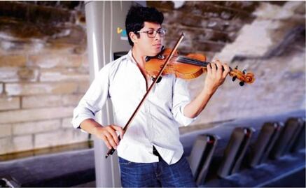 Veracruzano pidió perdón a su violín y hoy seduce París