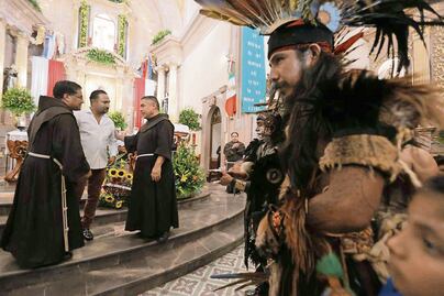 Desde hace un año, trabajan para que el templo de la Cruz sea un santuario