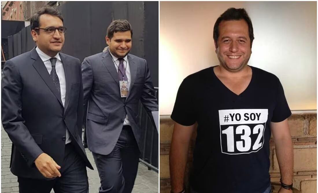 José Ramón, Andrés Manuel y Gonzalo López Beltrán, hijos de AMLO. Foto: Especial