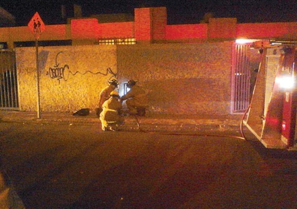 Fuga de gas moviliza a cuerpos de rescate