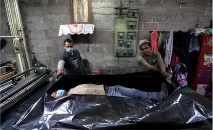 Crece demanda de bolsas para cadáveres por Covid-19