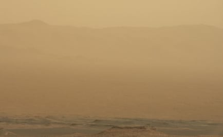 Tormenta en Marte llega a fase de decaimiento