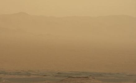 Tormenta en Marte llega a fase de decaimiento