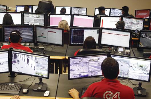 Cámaras cuidan calles capitalinas