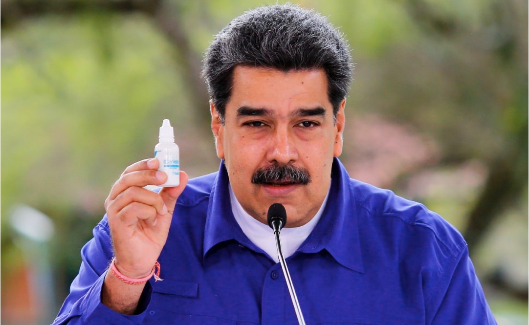 Facebook "bloquea" página de Maduro por difundir video sobre "gotitas milagrosas" contra Covid