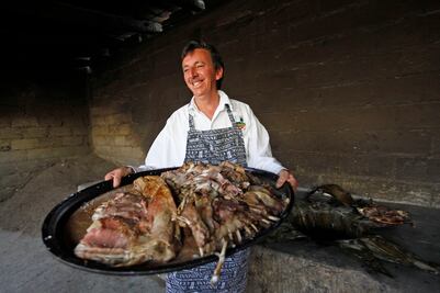 Barbacoa con estilo 100% huimilpense