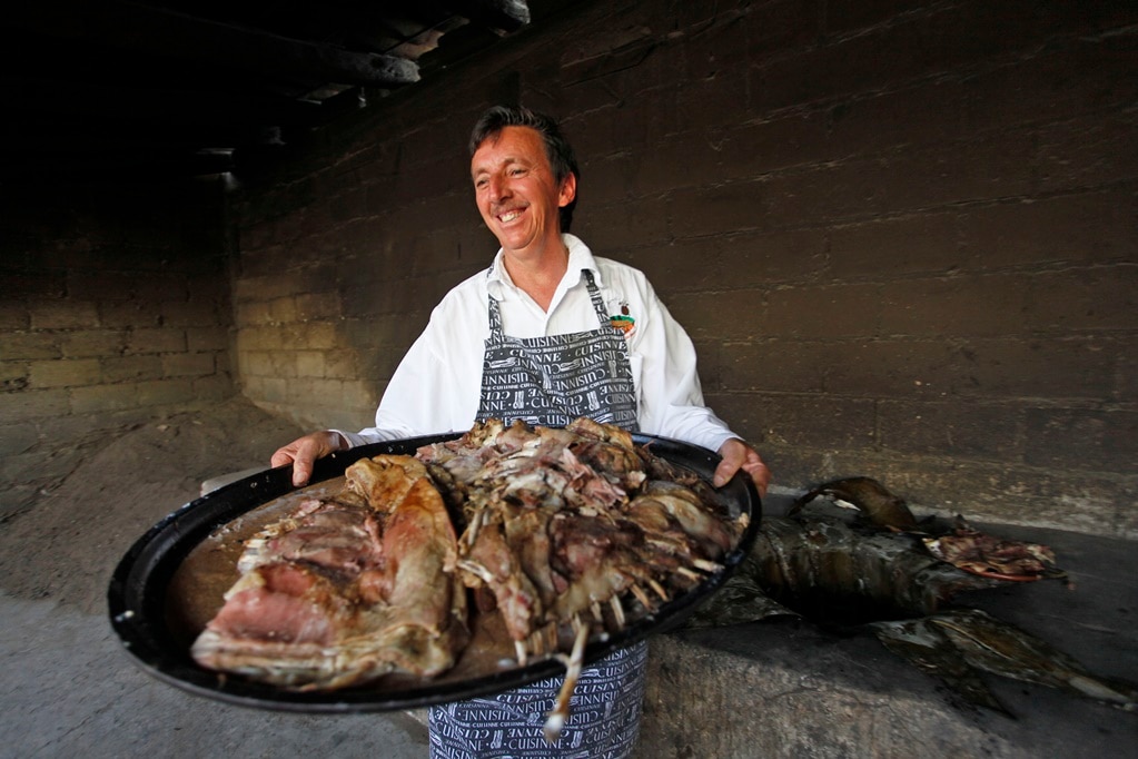 Barbacoa con estilo 100% huimilpense