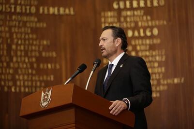 El gobernador de Querétaro, Mauricio Kuri, presenta su Primer informe de Gobierno