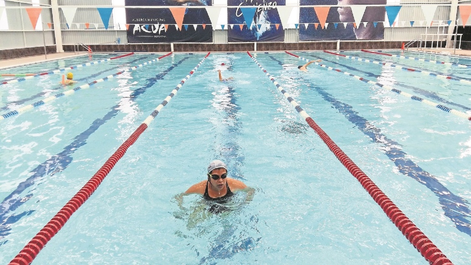 Inauguran Academia municipal de natación