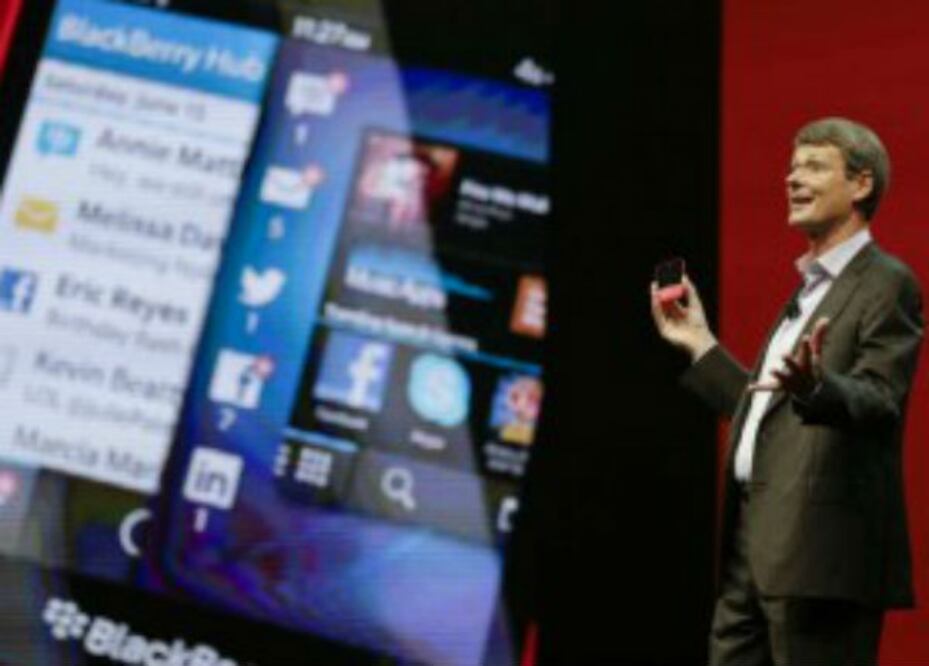 BlackBerry se desploma 25% en Wall Street