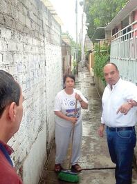 Visita Loyola colonias afectadas