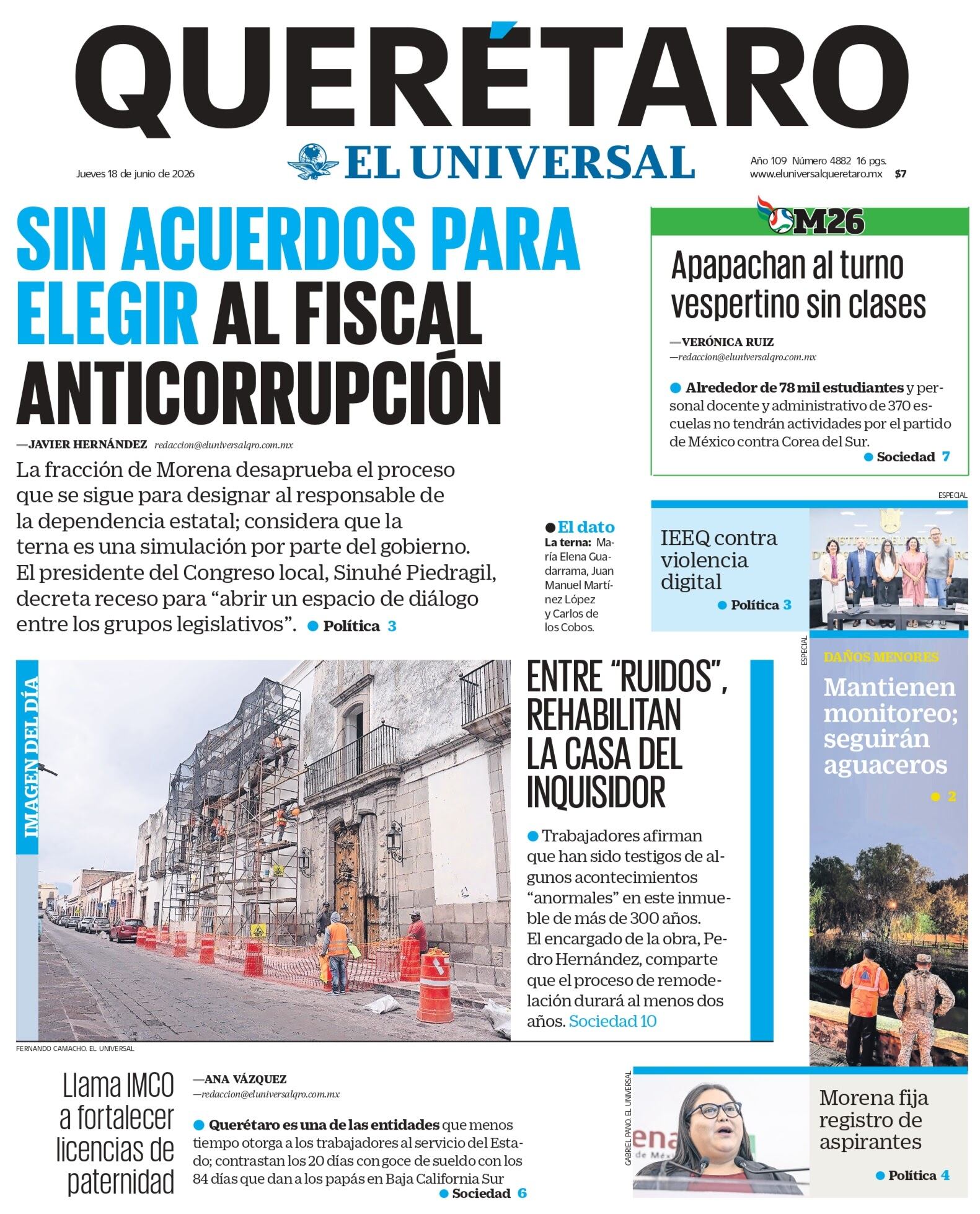Foto. El Universal Querétaro