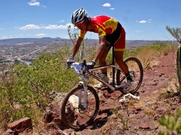Ciclismo de montaña en Amealco