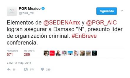 Detienen a Dámaso López, sucesor de "El Chapo" Guzmán