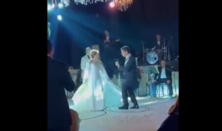 Video. Así bailaron Elba Esther Gordillo y Luis Antonio Lagunas el día de su boda 