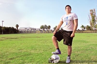 Rubén Cabrera, en un gran momento